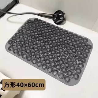 环保圆形沐浴室防滑垫扇形淋浴房洗澡防摔地垫卫生间厕所按摩脚垫