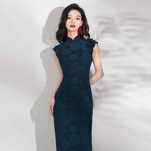 New Chinese Style Sleeveless Cheongsam 2025 New Summer Improved Young Retro Republic of China Style Temperament Daily dress