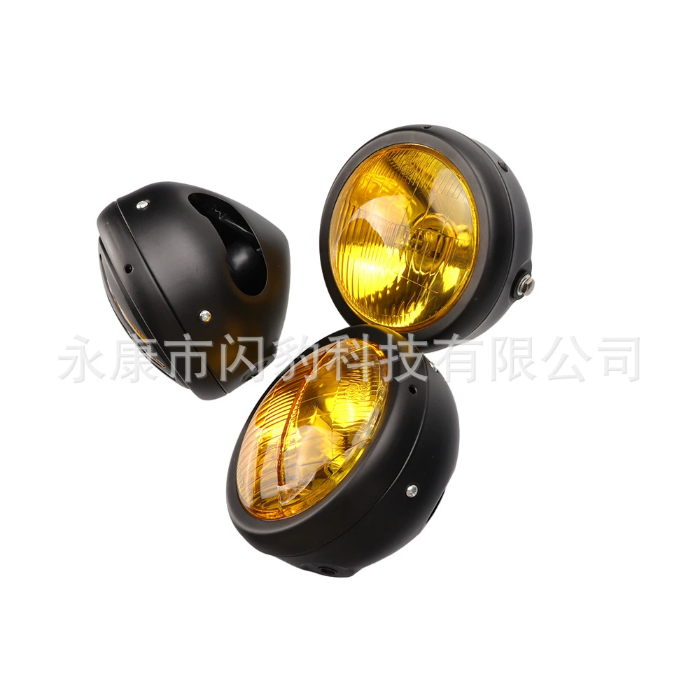 Мотоциклетная 35W галогенная головная фара для Harley CG125 GN125 CB CL Yamaha Suzuki