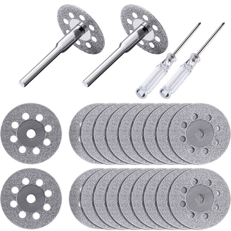 24pcs8 отверстие 22 мм наждачный отрезной диск комбинированный инструмент