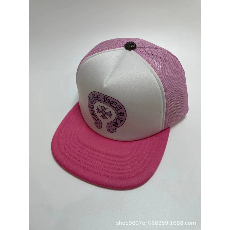 Chrome hearts 美式潮牌新款情侣夏季trucker cap 遮阳帽现货批发|undefined