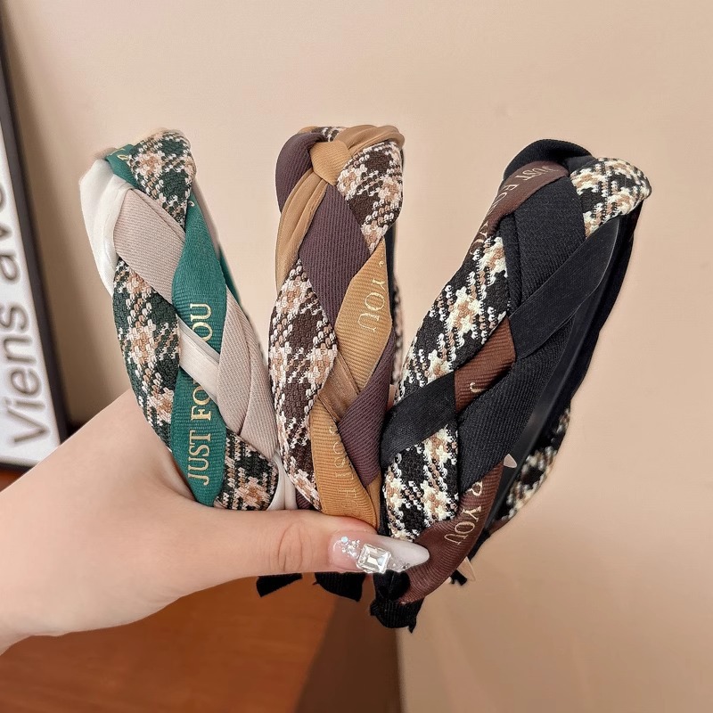 Brazo de cabello de cabeza de alto cráneo para mujeres negras bordes anchos de presión de cabello tocado de alta calidad con dientes antideslizantes frágil brazo de cabello lavado facial Bundle