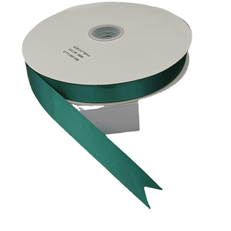 0.6CM-5CM 크리스마스 다크 그린 리본 암호화 폴리 에스테르 리본 리본 도매 선물 포장 리본 DIY