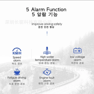 Car Obd Head-Up Display Vehicle HUD