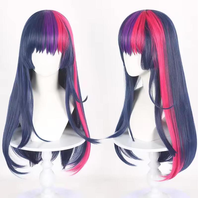 My Little Pony Little Pony Twilight Sparkle Anime Cos Wig Gradient Color Pony Twilight Sparkle Wig
