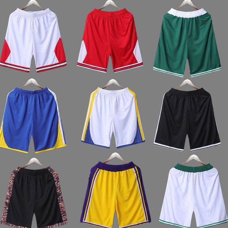 Basketball shorts, training shorts, sports mesh breathable loose plus size casual shorts, five-point shorts, quick-drying competition shorts