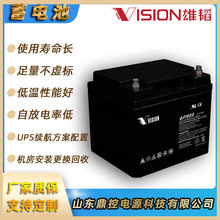 雄韜VISION威神CP1265AE鉛酸免維護蓄電池12V6.5AH電池更換回收