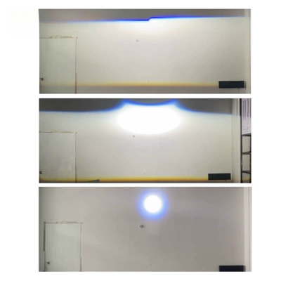 Ön faralar Three Direct-Emitting Lenses, Dual Light Cups