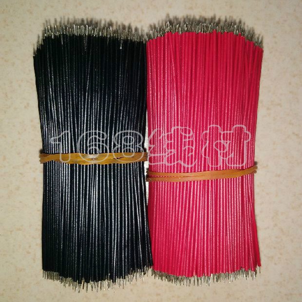 双头镀锡电子线电子产品连接导线7芯铜丝胶皮外径1MM电子连接线