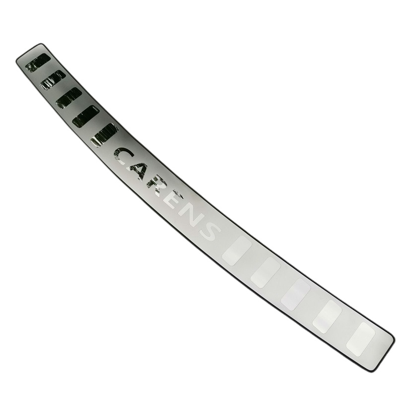 Suitable for 13-18 Kia Carens Rear Guard Plate Threshold Strip Modification Stainless Steel Trunk Guard Plate Trim Strip