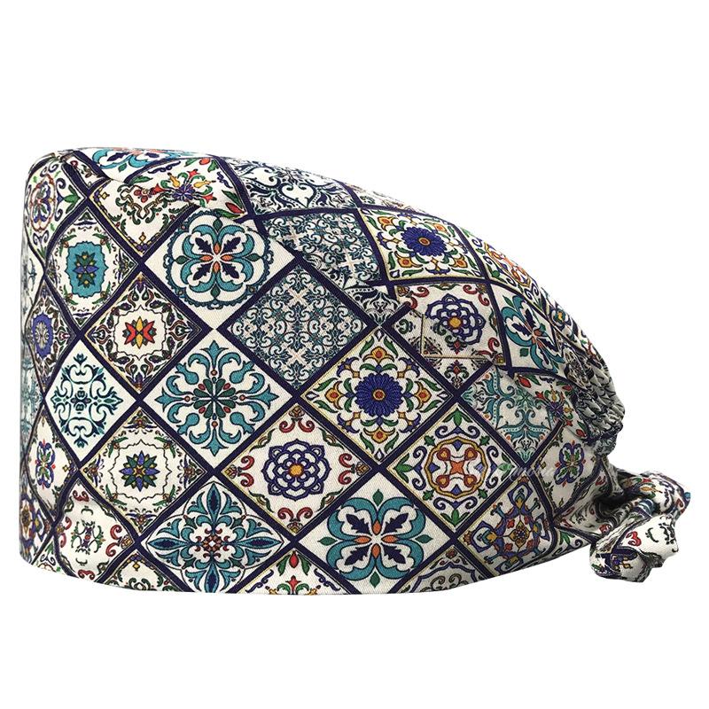 Enfermera sombrero conejo lindo patrón de dibujos animados europeo y americano Venta caliente doctor trabajo sombrero a prueba de polvo tapa quirúrgica AliExpress