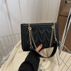 女士今年流行韓版鏈條小包包女2024春季新款百搭ins斜挎包小方包