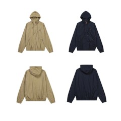 Ralph Lauren拉夫劳伦连帽抽绳薄款连帽风衣休闲男女同款外套夹克