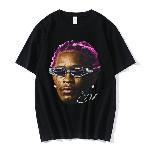 夏の綿のtシャツの男性の欧米の越境のヒップホップアメリカのラッパーの人はプリントの潮のブランドのtシャツのメンズの半袖のようです。|undefined