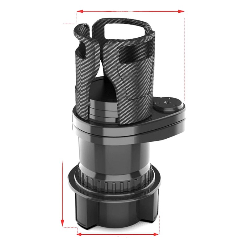 Bendición del automóvil] Nuevo portavasos multifunción para automóviles, fabricantes transfronterizos, accesorios para portavasos de agua para automóviles al por mayor