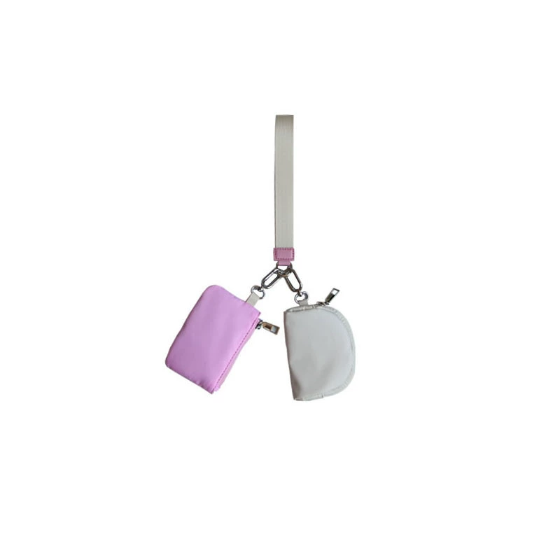 Handheld small wrist bag, fashionable nylon wallet, waterproof storage system, key bag, (Cross-border trading)