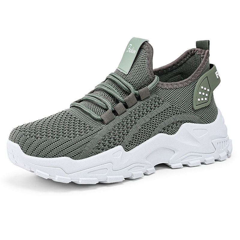 Zapatos de Mujer, Primavera, Nuevos Zapatos Deportivos de Moda, Transpirables, de Malla, Retro, con Suela Gruesa, Estilo Forrest Gump, Zapatillas Deportivas Coreanas