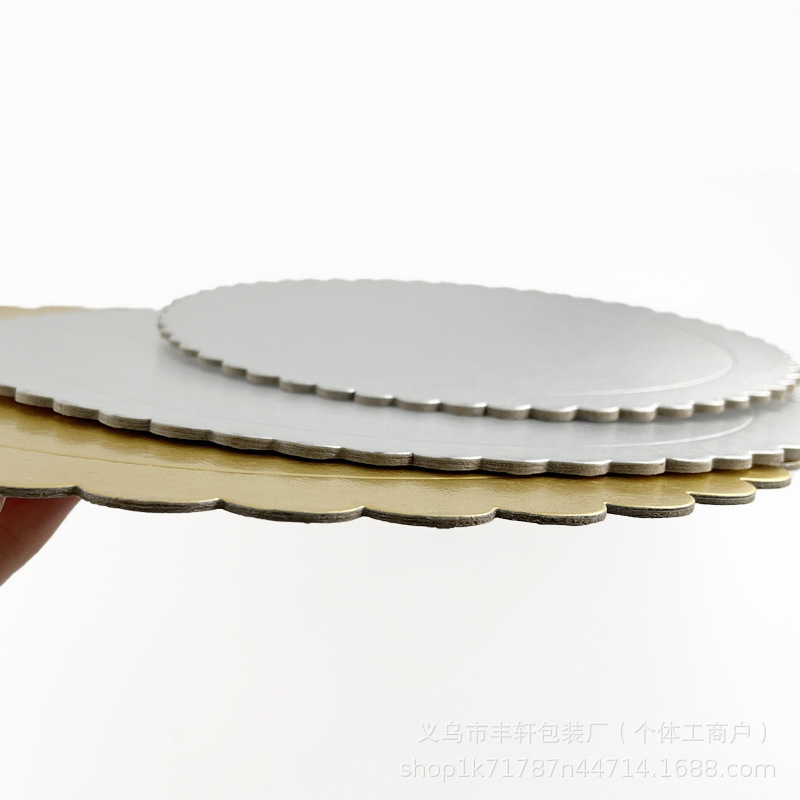 8 / 10 / 12 pulgadas placa de pastel base de pastel cartón almohadilla de pastel base de pastel exclusivo transfronterizo