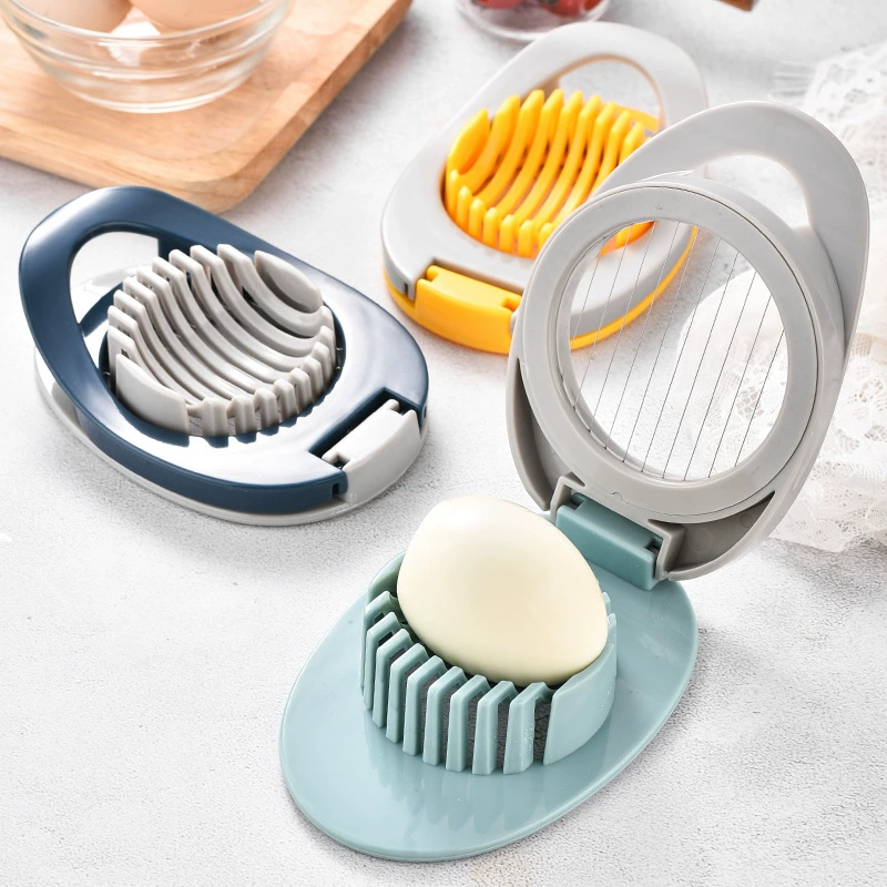 Popular egg cutter household multi-function stainless steel egg splitting sliced ​​egg divider kitchen kitchen miscellaneous parts