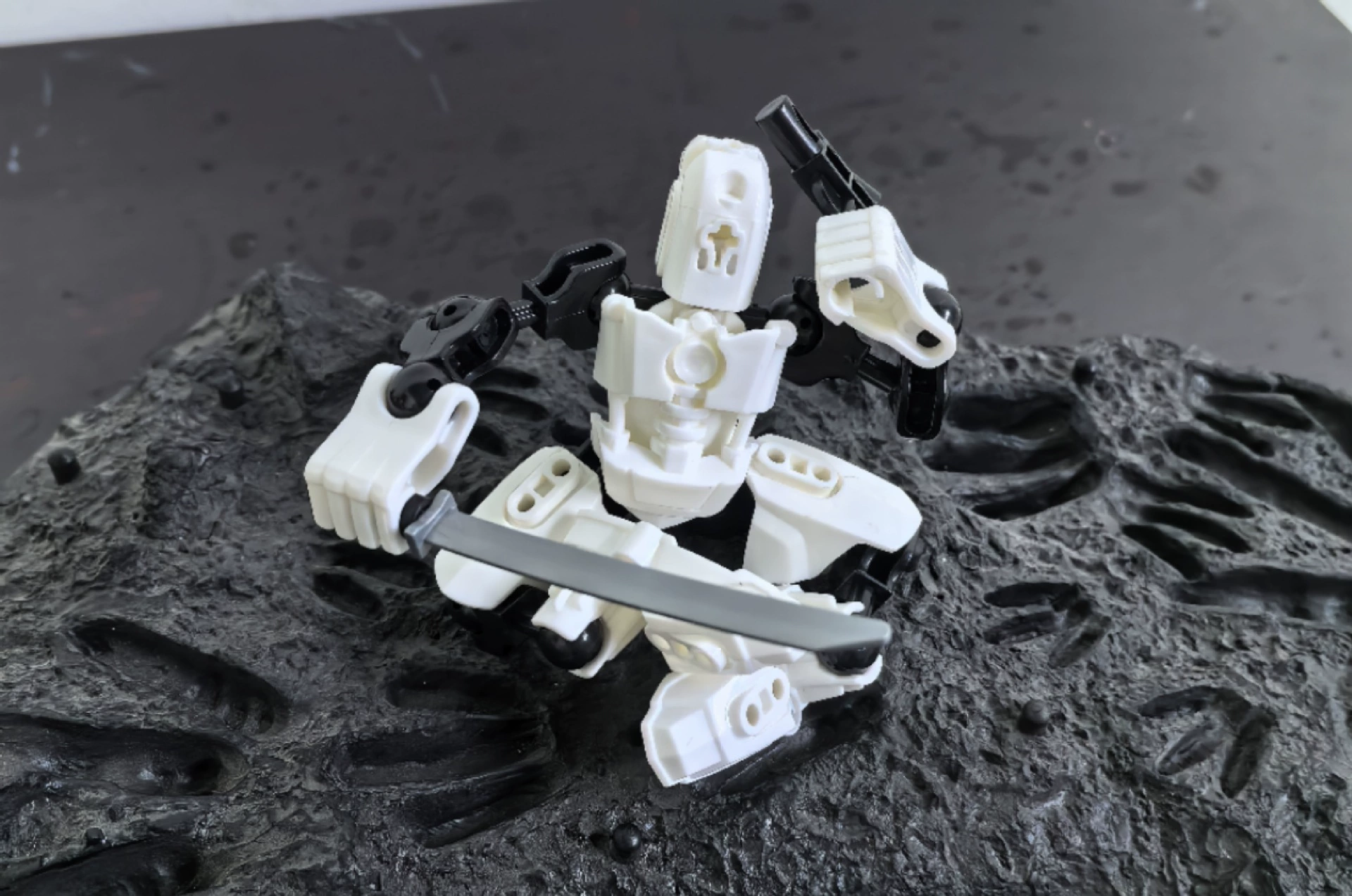 Перемещаемый минифигурка, манекен, игрушка, солдат, 3D, ручная работа, снятие стресса