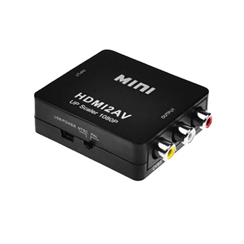 HDMI to AV converter HDMI2AV to RCA TV audio and video 1080P HD small white box