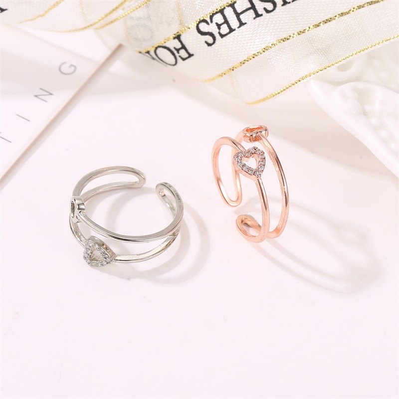 2g Weight Gold Plated Plating Material Artificial Gemstones Inlay Material Festival Occasion Copper Material Geometric Pattern Women'S Gender Simple Style Style Gold Color Copper Geometric Artificial Gemstones Copper Rings 7