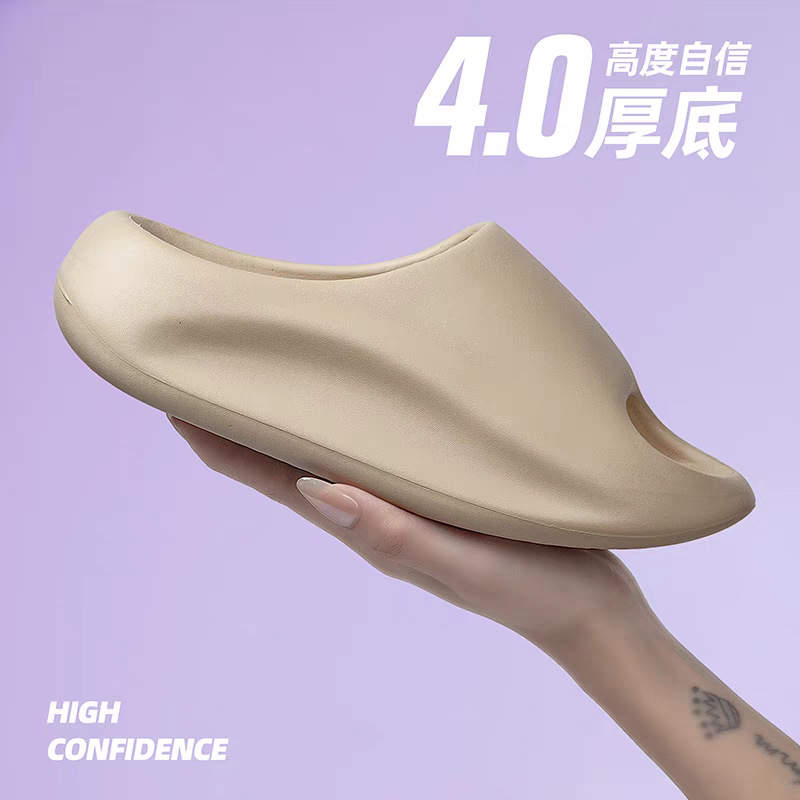 En nombre de las zapatillas de pareja EVA verano nuevo estilo antideslizante para hombres y mujeres pisando mierda, sandalias de playa para parejas de suela gruesa para adolescentes