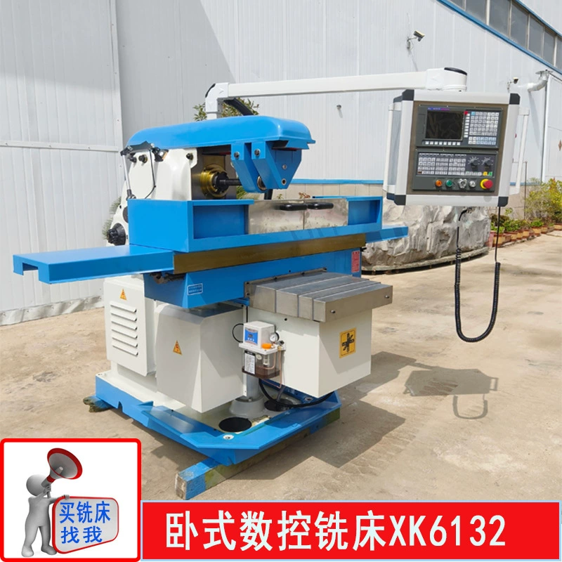 Hon Hai XK6132 Горизонтальный фрезерный станок с ЧПУ фрезерный станок Горизонтальный подъемный стол фрезерный станок Тяжёлый фрезерный станок