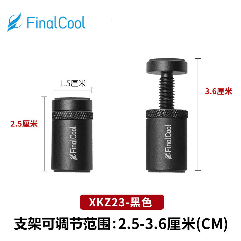 Corte en frío todo aluminio telescópico giratorio tarjeta gráfica soporte vertical computadora de escritorio tarjeta gráfica soporte marco/tarjeta gráfica Jack