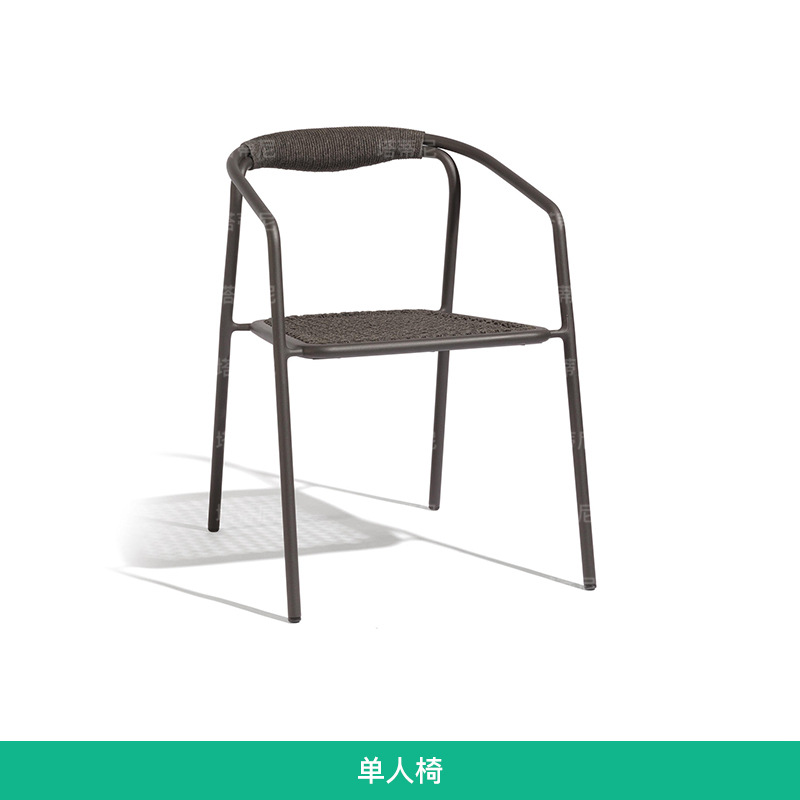 Mesas y sillas de teca para exteriores, muebles de ratán resistentes a la lluvia y al sol para patio, conjunto de mesa larga de madera maciza para ocio en jardín o balcón. image 6