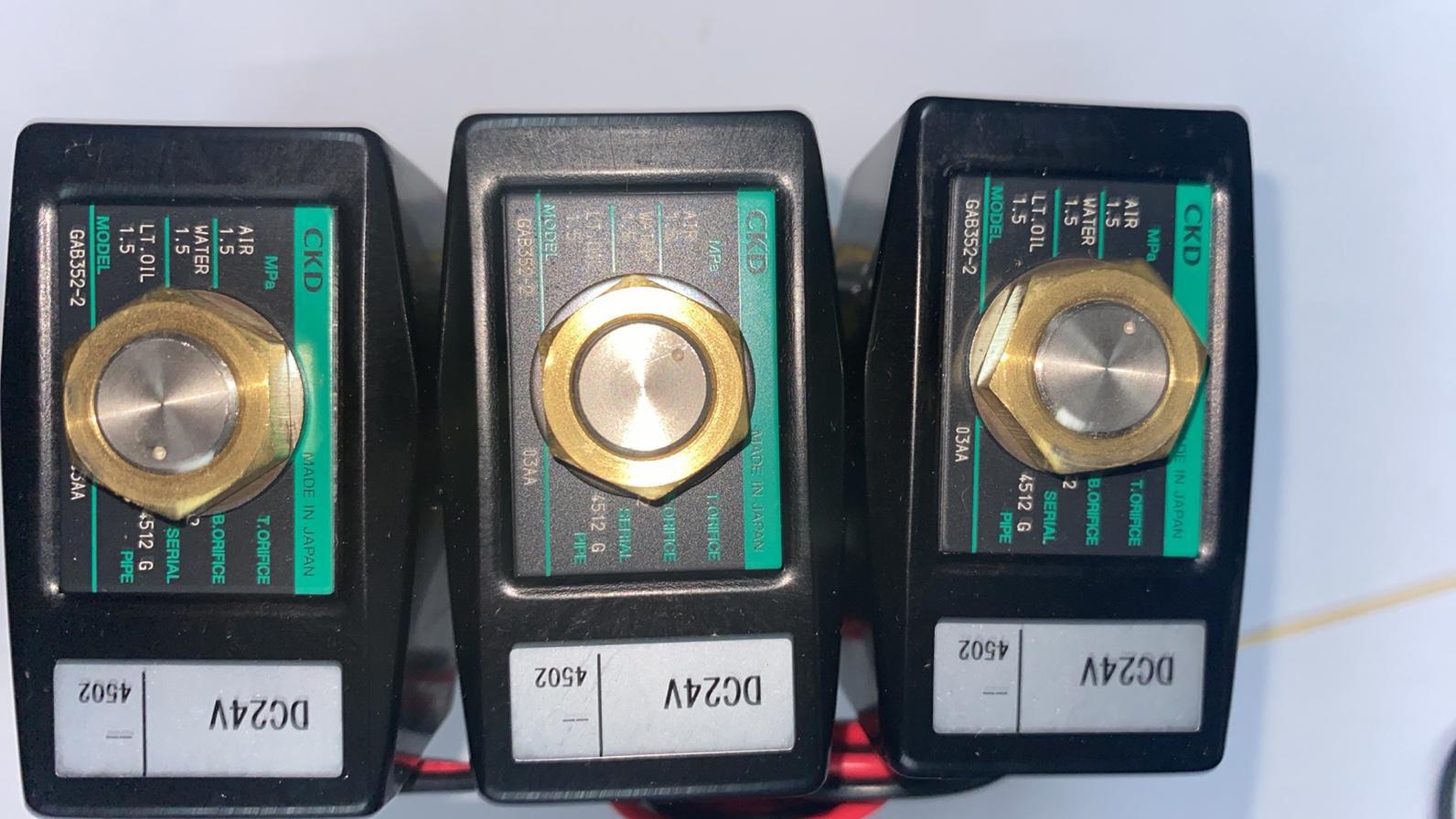 日本CKD电磁阀GAB352-2-03AA全新原装真品DC24V当天发货