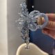 French Style Light Luxury Flower Hair Clip Tassel Crystal Hair Grab Fairy Beauty Head High-grade Grab Clip Shark Clip Hair Accessories for Women