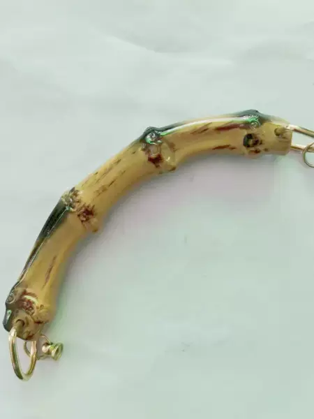 Self-produced and Sold Imitation Bamboo Hand-held Bag Hand-held Handle Luggage Accessories