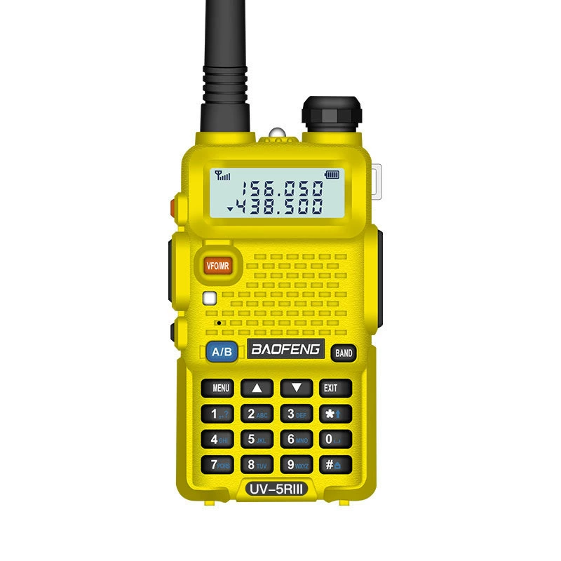 Радиостанция ручная (Baofeng UV-5RIII) tri-band 136–174 / 220–260 / 400–520 МГц, мощная гражданская