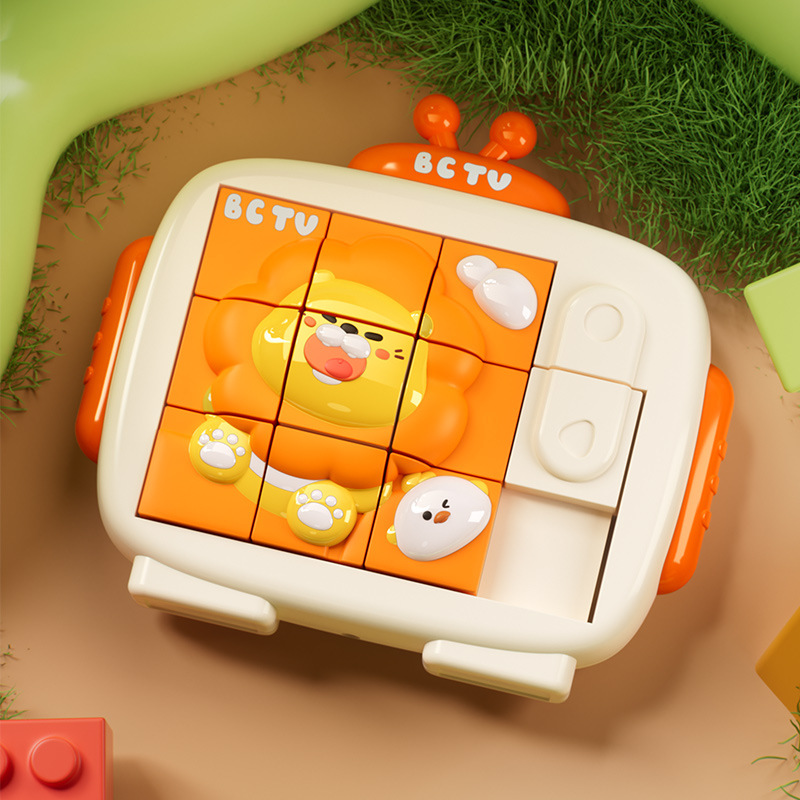 Nuevos productos 3D puzzle de animales Huarongdao puzzle infantil educación temprana puzzle tridimensional laberinto juguete regalo de entrenamiento de pensamiento