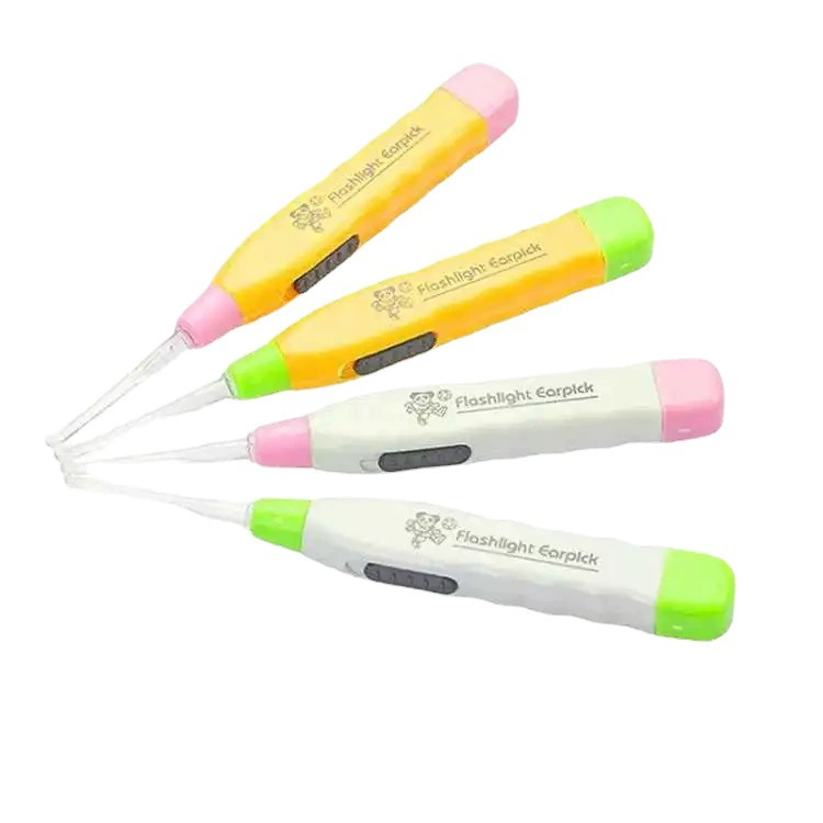 Glowing children's ear picking, tweezers for ears, tools set