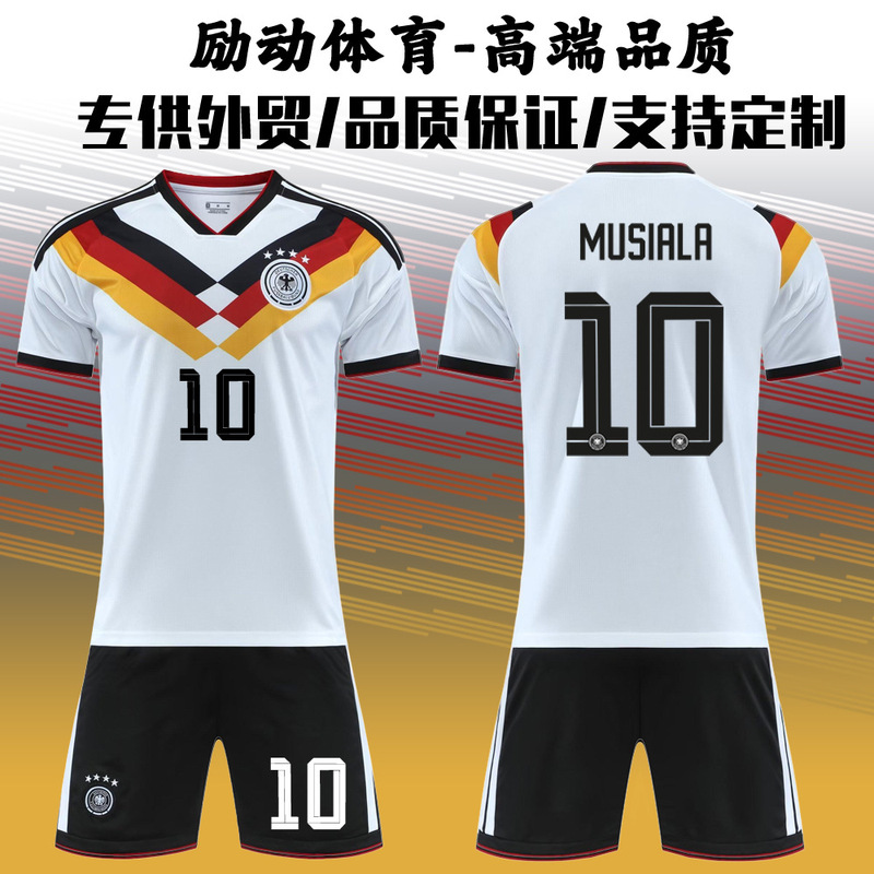 2026 World Cup German Home New 10 Musiala Home Football Uniform 6 Kimmich Team Uniform 2026 World Cup German Home New 10 Musiala Home Football Uniform 6 Kimmich Team Uniform
