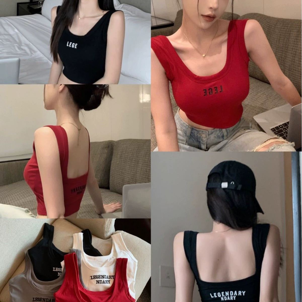 Хлопковая сексуальная майка с чашечками, slim fit, красивая спинка, с вышивкой, открытая спина