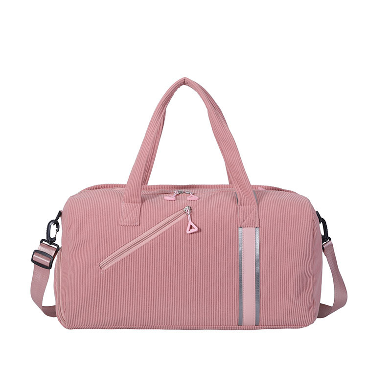 Bolsa de viaje portátil para mujeres, gran capacidad, moda ligera, viaje corto, bolsa de viaje, bolsa de embarque, bolsa de almacenamiento en espera de producción