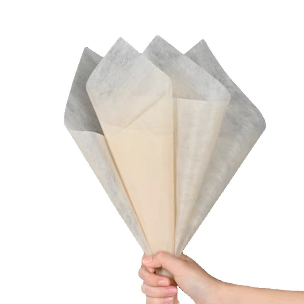 Papel de embalaje de algodón de leche extraíble Papel de seda Papel de revestimiento interior impermeable Material de embalaje floral Papel de embalaje al por mayor