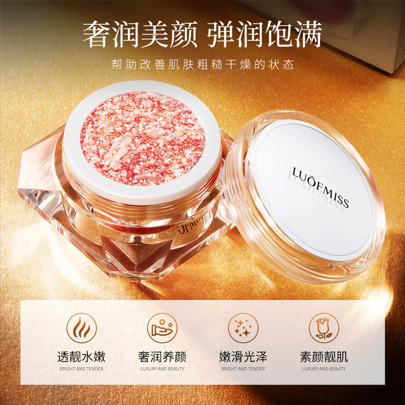 Lofan feria Cordyceps sinensis mascota de lujo Runze crema de sangre de dragón crema simple brillo piel hidratante crema de sangre de dragón