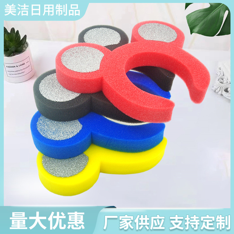 【新品推荐】闪粉印刷沐浴海绵 添加金葱粉海绵厂家批发