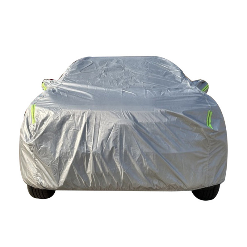 Car cotton sunscreen rainproof dustproof four seasons universal sunshade car cover thickened frost cover square aluminum film X20