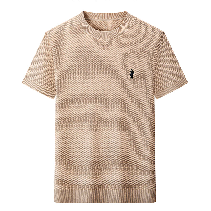 Cotton thin fashionable short sleeve T-shirt