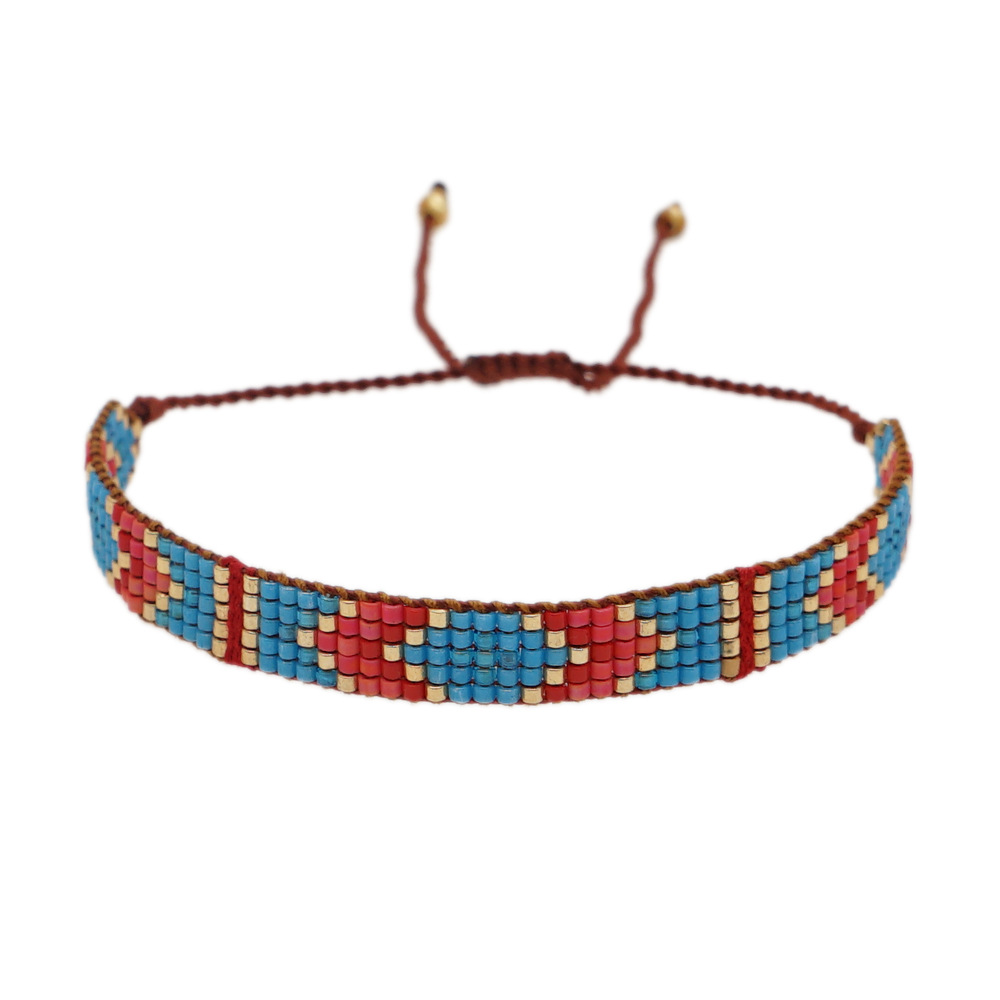 Fashion Geometric Miyuki Beads Woven Bracelet display picture 5