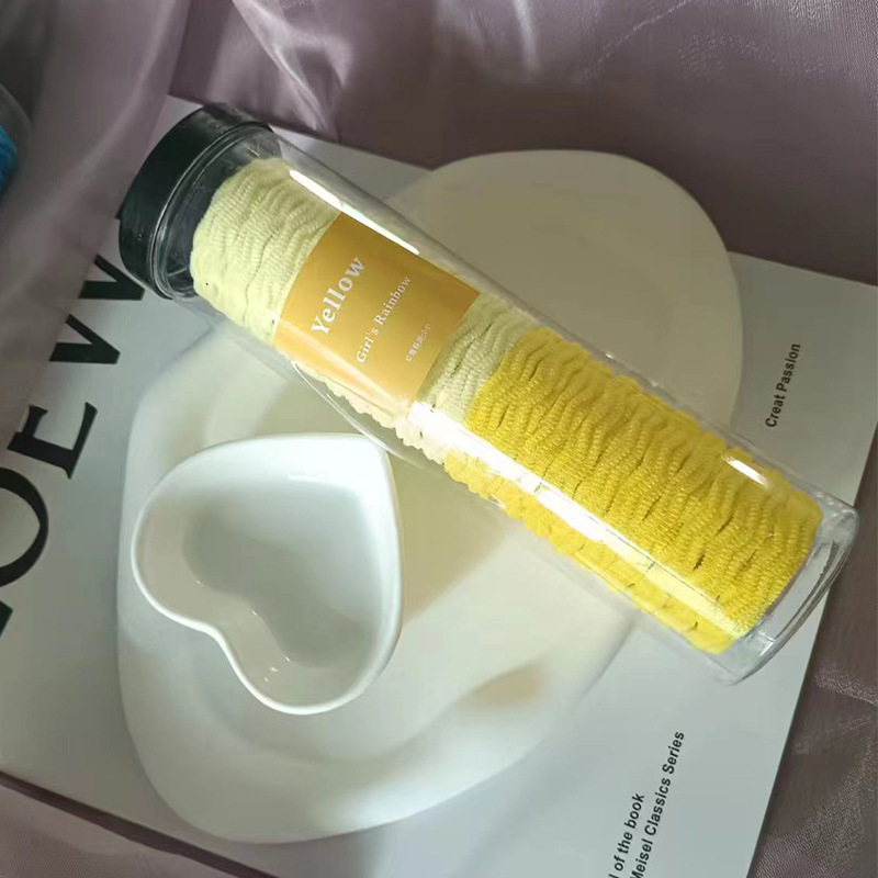 Diadema sin costuras tocado accesorios para el cabello banda para el cabello estilo coreano femenino Cola de Caballo corbata pelo no duele banda de goma elástica pelo cuerda al por mayor