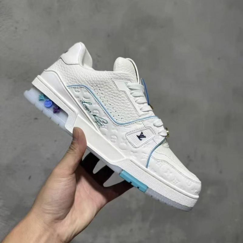 Comercio exterior Putian puro cuero original entrenador de burro de goma vacía zapatos de skate gorda para hombres y mujeres de alto lujo zapatos deportivos casuales