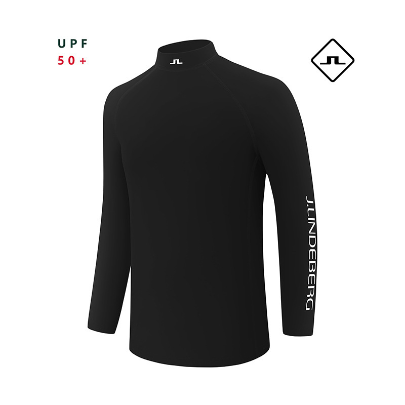 J Golf Sun Protection Clothing Men's Golf Anti-Uv Elastic Bottoming Shirt Sports Outdoor Long Sleeve # 2501