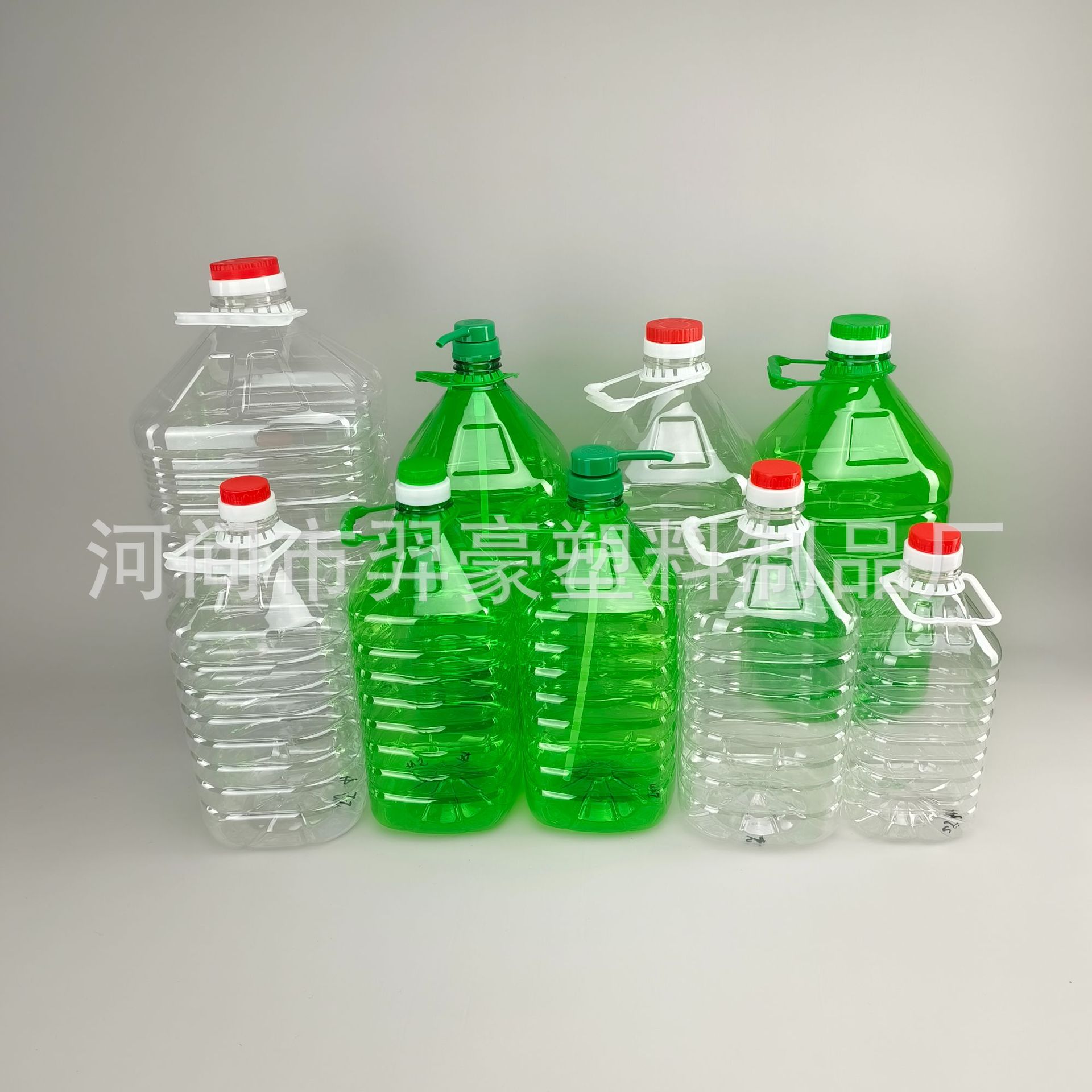 1.5L2.5L5kg10公斤酒精塑料透明色拉油桶洗洁精食用油酱油醋空桶