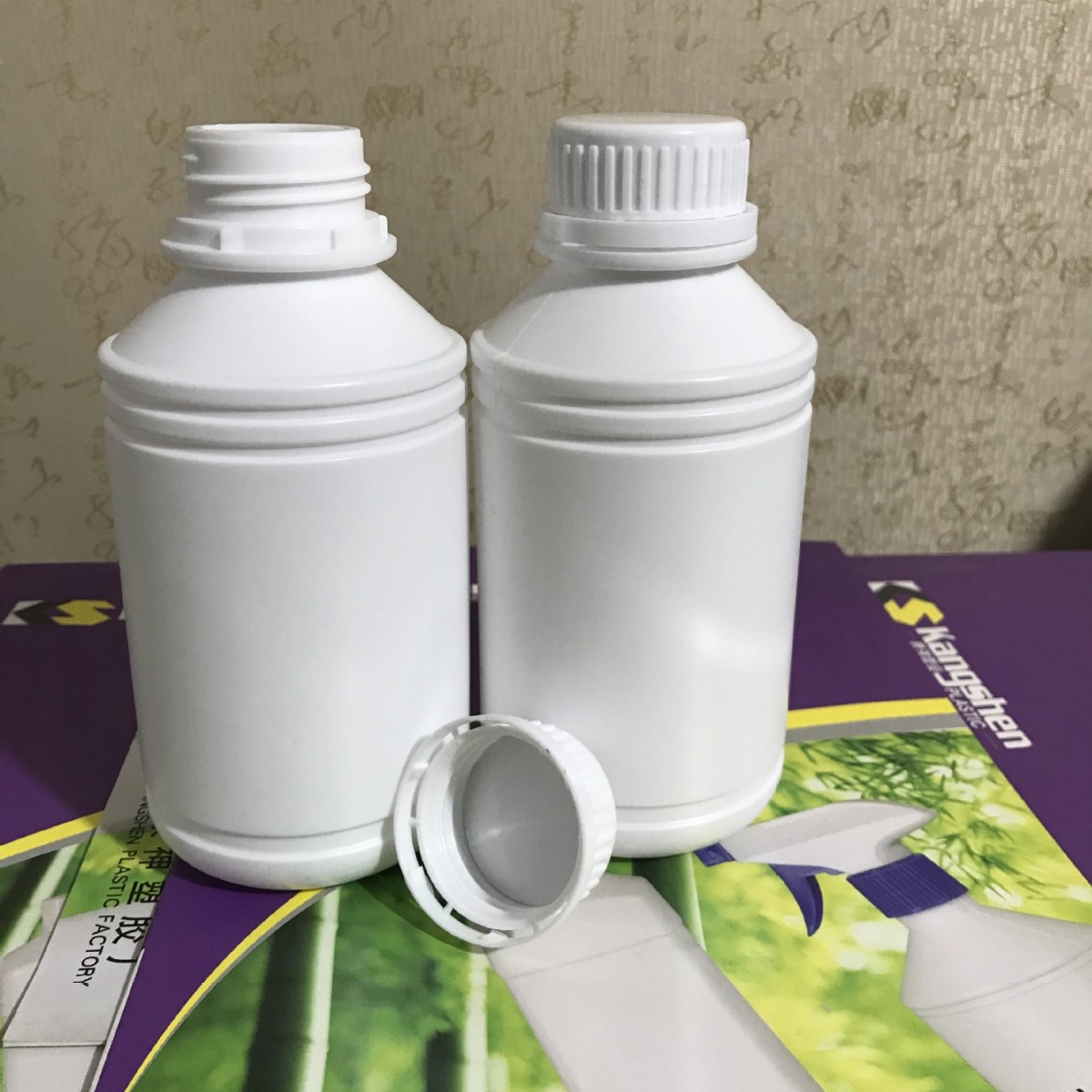 500ml塑料瓶墨水碳粉化工瓶消毒液清洁剂鱼药等包装厂家直供